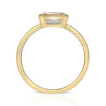 Leah 1.04ct Emerald Cut Diamond Engagement Ring