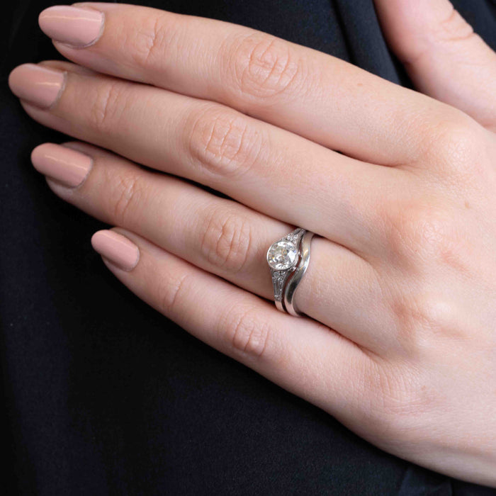 Corinne 1.14ct Old European Cut Diamond Engagement Ring