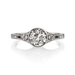Corinne 1.14ct Old European Cut Diamond Engagement Ring