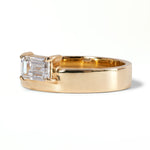Monolith 1.41ct Emerald Cut Diamond Engagement Ring