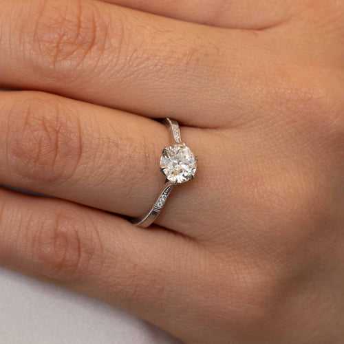Grace Diamond Engagement Ring Image 2