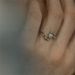 Small Round Celestial Ring