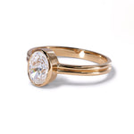 Ridge Engagement Ring