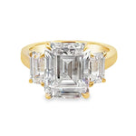 "Grand Special" 3 Stone Engagement Ring Setting