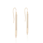 Pavé Diamond Arrow Point Earrings