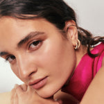 Diamond The Arch Power Mini Hoop Earrings