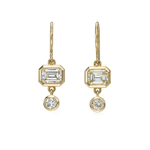 Paloma Diamond Drop Earrings
