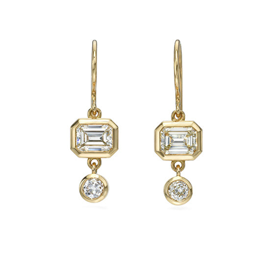 Paloma Diamond Drop Earrings