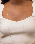 1.97tcw Diamond Hex Station Necklace