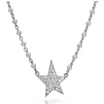 Kinsley Diamond Cobblestone Star Necklace