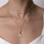 Pavé Diamond Lobster Clasp Necklace