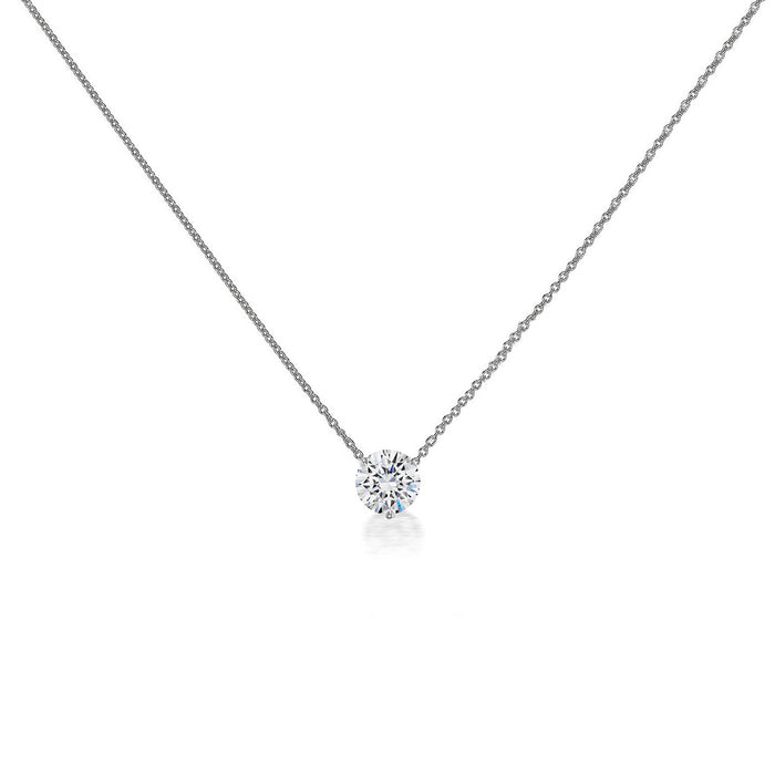 1.86tcw Diamond Trinity Pendant