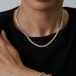 Diamond Hex Necklace
