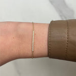 Diamond Bar Bracelet