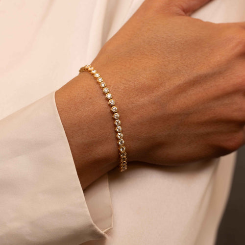 G.St Hex Diamond Bracelet Image 2