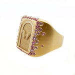 Pink Sapphire Door Of Power Mini Ring