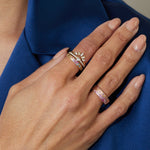 Sapphire & Ruby Cigar Band