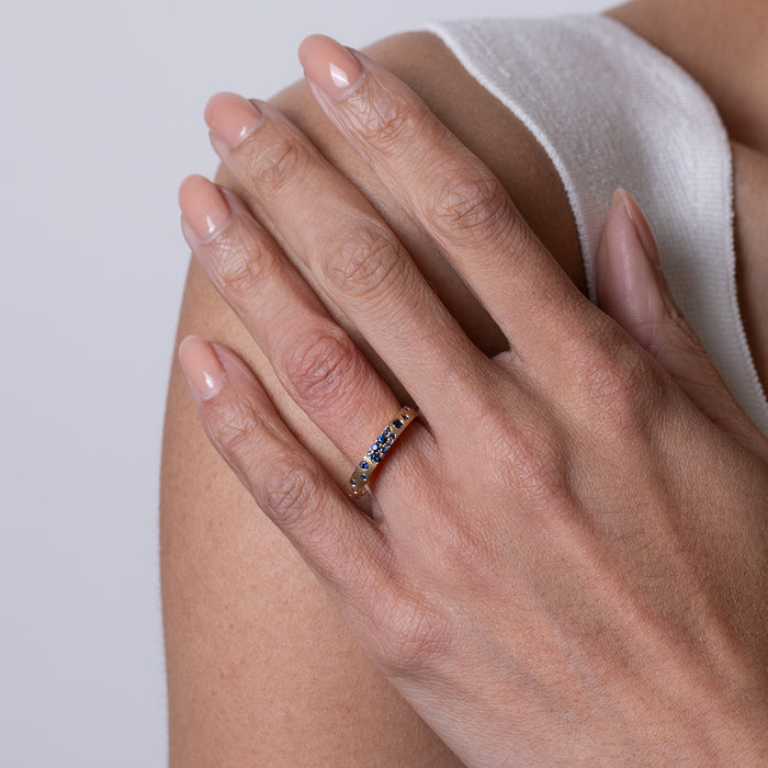 Sapphire Narrow Ring