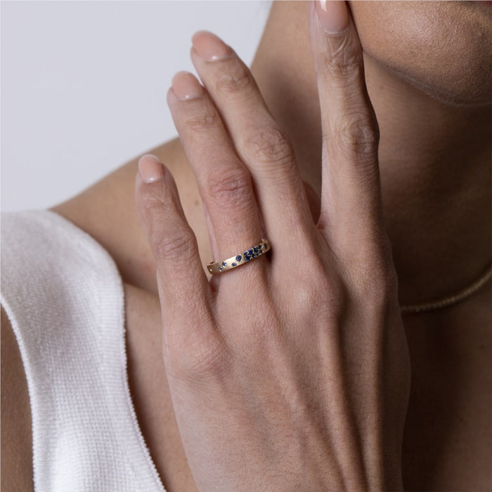 Sapphire Narrow Ring