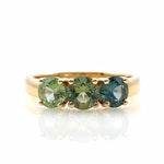 Ombre Sapphire Vesta Ring
