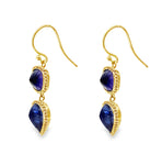 Tanzanite Double Drop Earrings