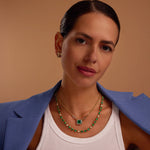 Brazilian Emerald Pendant Necklace