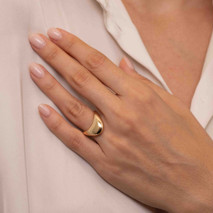 Big ZAHA Plain Ring