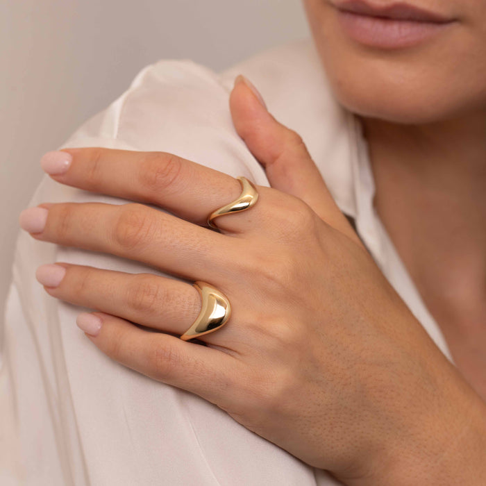 Big ZAHA Plain Ring