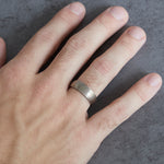7mm Mokume Gane Maple Wedding Band