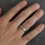 5mm Beveled Edge Wedding Band
