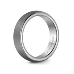 6mm Grey Tantulum Wedding Band