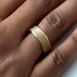 7.5mm Bark Wedding Band