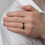 6mm Carbon Fiber Wedding Band