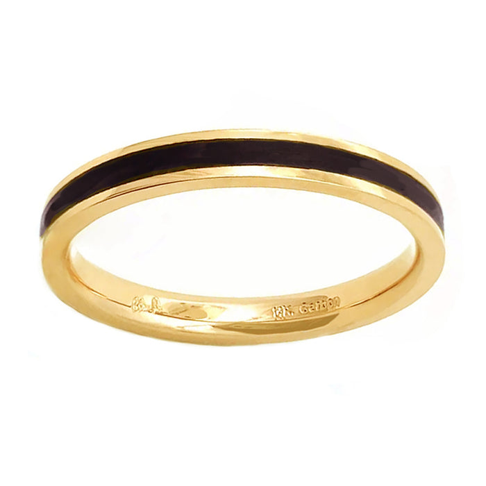 2.5mm Carbon Fiber Wedding Band