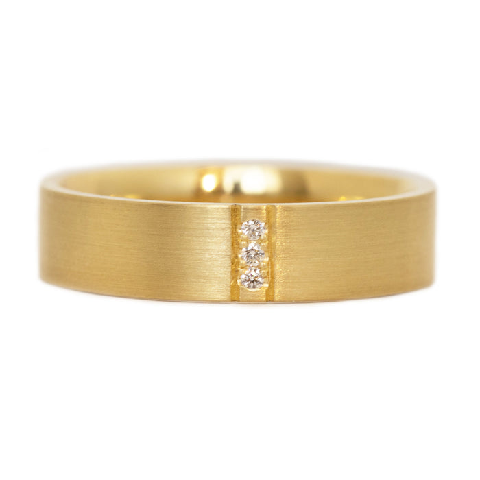 5.5mm Diamond Wedding Band