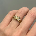 2mm Half Round Textured Wedding Band