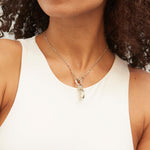 White Gold True Lover's Knot Lock