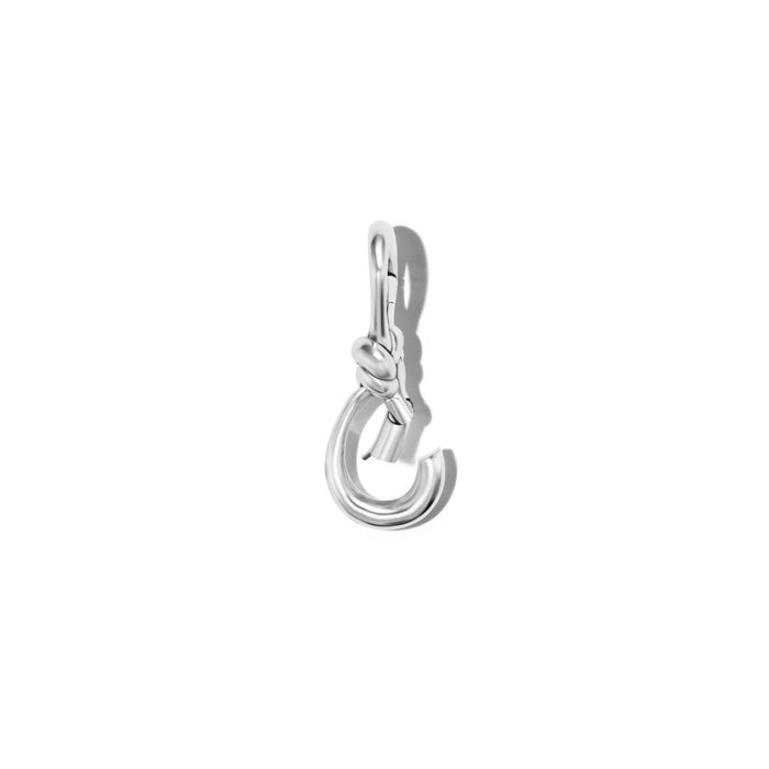 White Gold True Lover's Knot Lock