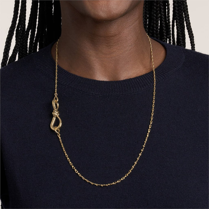 Yellow Gold True Lover's Knot Lock