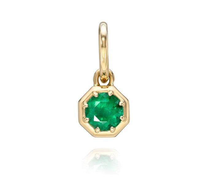 Lola Emerald Charm Pendant