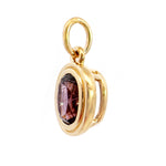 Oval Grape Spinel Ceres Charm