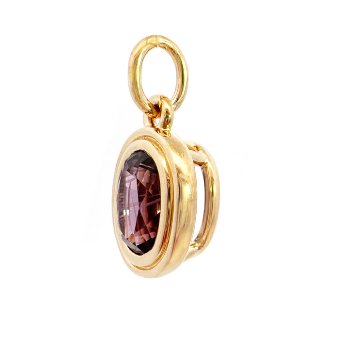 Oval Grape Spinel Ceres Charm