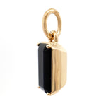 Black Tourmaline Polaris Charm