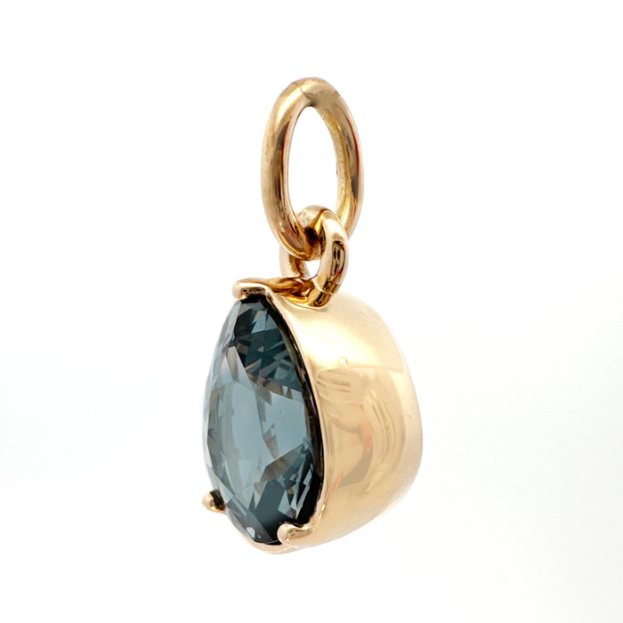Pear Purple Spinel Polaris Charm