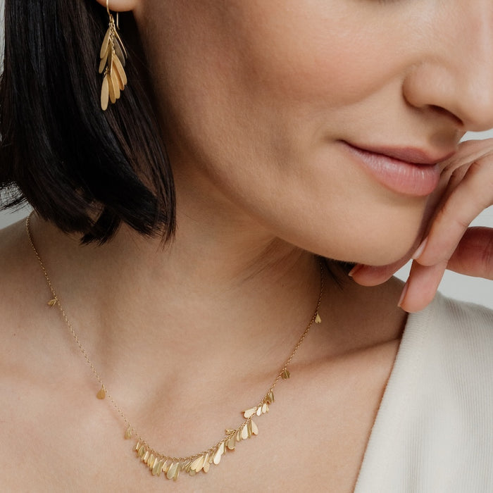 Golden Wings Necklace