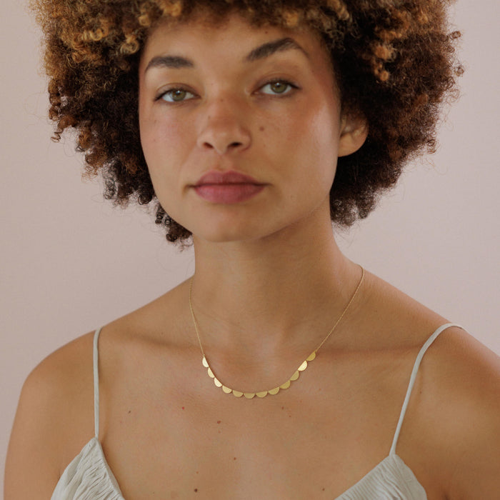 Half Moon Collar Necklace