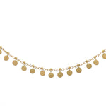 Evenly Dotted Collar Necklace