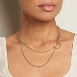 22" Mixed Up Half & Half Chain