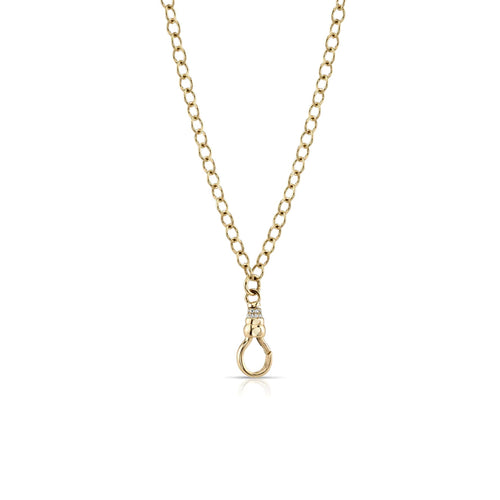 Evren Diamond Long Chain Necklace