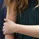 Little Random Dots Chain Bracelet